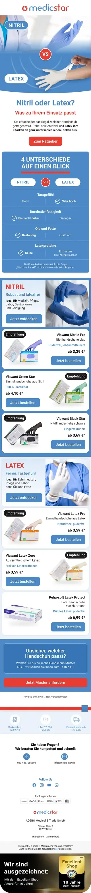Newsletter von Medicstar